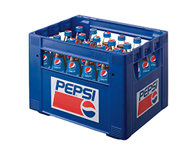 PepsiCo Pepsi Gastronomie Glas Produkte Kasten
